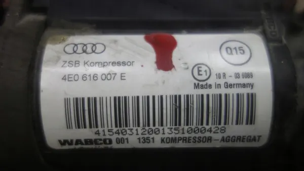Compressore Sospensione Audi A8 D3 TDI image 5