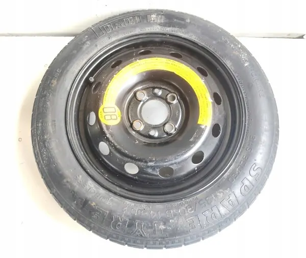 Stalen reservewiel Fiat 500 Panda Punto Lancia 135/80 R14 image 2
