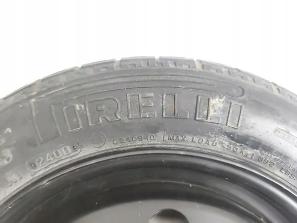 Stalen reservewiel Fiat 500 Panda Punto Lancia 135/80 R14 image 5