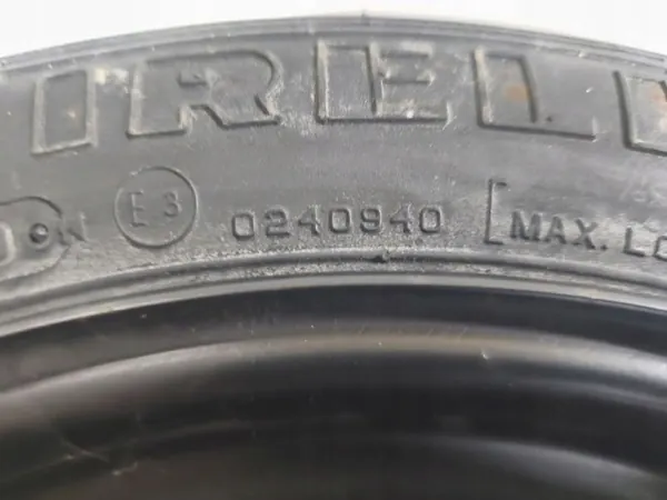 Stalen reservewiel Fiat 500 Panda Punto Lancia 135/80 R14 image 6