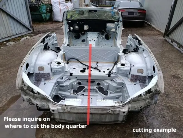 Para-lama traseiro esquerdo Mercedes-Benz SL 2013 OEM 282631 image 2