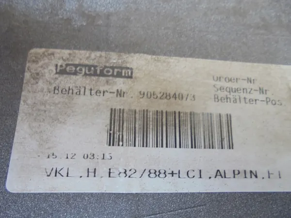 BMW OE 51127345036 paraurti posteriore LCI image 5