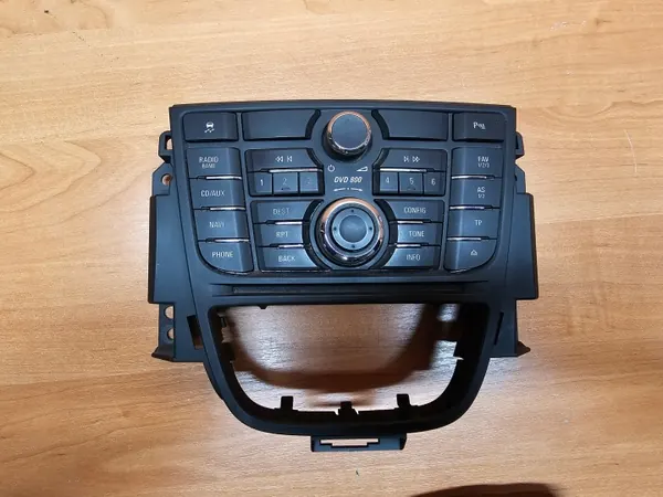 Panneau radio afficheur DVD 800 OEM pour Opel Astra J noir image 9