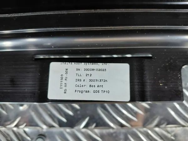 Marco de techo solar BMW 9466700 OEM para X5 G05 image 9