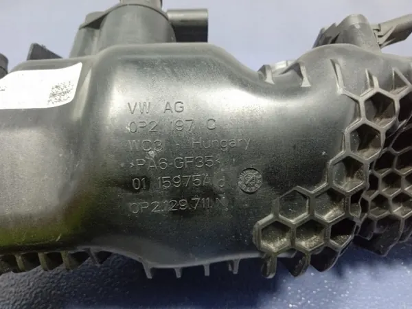 Audi SQ8 Q8 4.0 TFSI linker inlaatspruitstuk OEM 0P2129711N image 9
