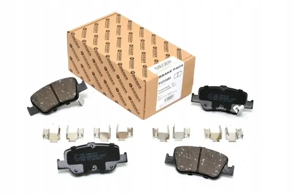 Pastilhas de freio traseiras Toyota Corolla 2013-2019 OEM SIG53480 image 2