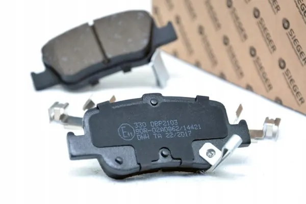 Pastilhas de freio traseiras Toyota Corolla 2013-2019 OEM SIG53480 image 4