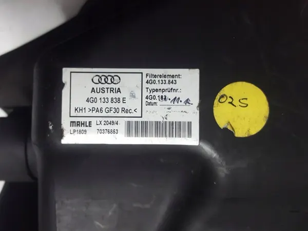 Caixa Filtro Ar Audi A6 C7 OEM 4G0133838E image 5