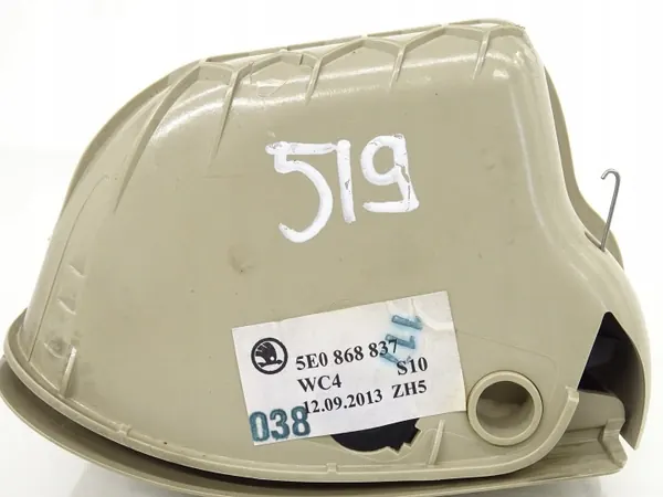 OEM 5E0868837 Katolla oleva aurinkolasikotelo Skoda Octavia III image 6
