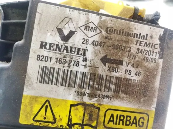 Airbagmodule OEM 8201163278 voor Dacia Sandero image 3