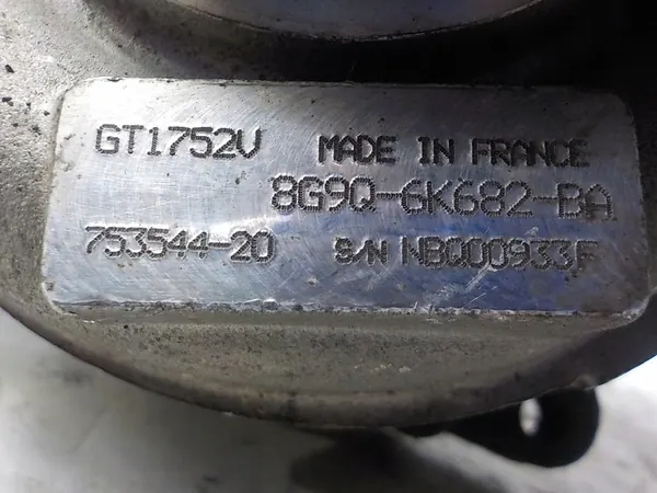 Turbocompresor FORD MONDEO IV MK4 2.2 TDCI 8G9Q-6K682-BA image 10
