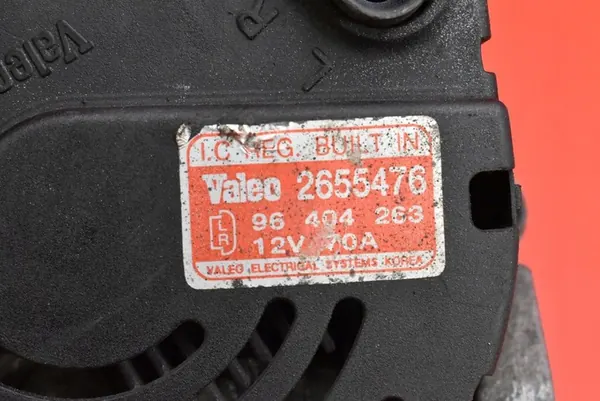 Vaihtovirtageneraattori Chevrolet Aveo T200 1.2 96404263 image 8