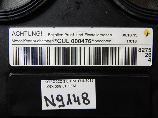 Bouchon de remplissage huile VW Scirocco OEM 06K103269D image 3