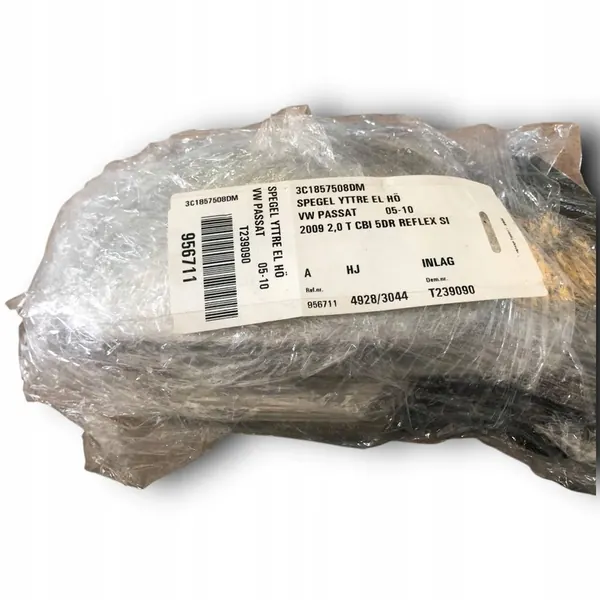 VW PASSAT B6 Oikea Peili 3C1857508DM image 2