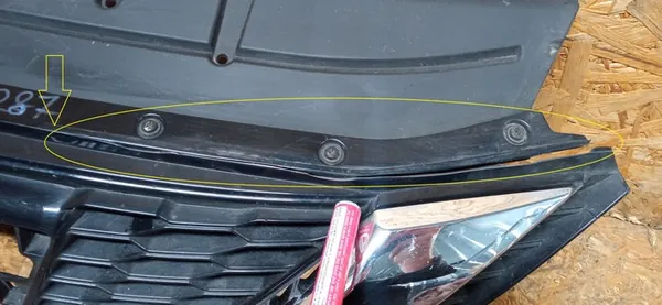 Griglia paraurti anteriore NISSAN QASHQAI II J11 LIFT 62310HV00A image 5