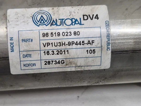 Válvula EGR con enfriador para Citroen Nemo Peugeot Bipper 1.4 HDI OEM image 5