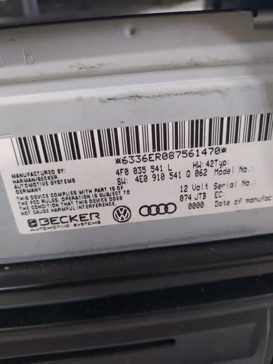 Module DVD Navigation OEM 4E0919887M pour Audi image 3