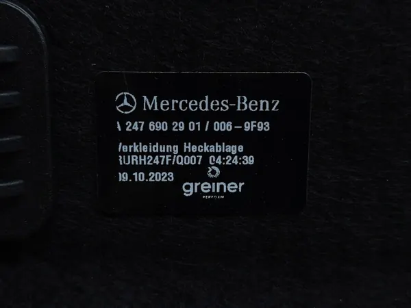 Estante maletero trasero OEM A2476902901 Mercedes GLA II image 6