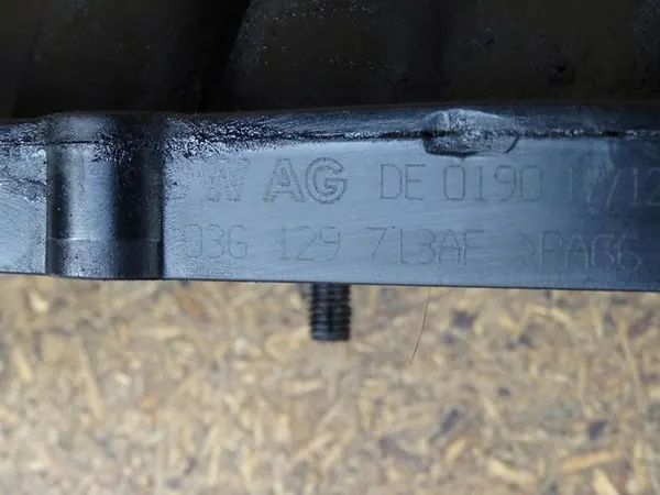 AUDI A3 8P GOLF V VI LEON 2.0 TDI COLETOR DE ADMISSÃO 03G129713AF image 4