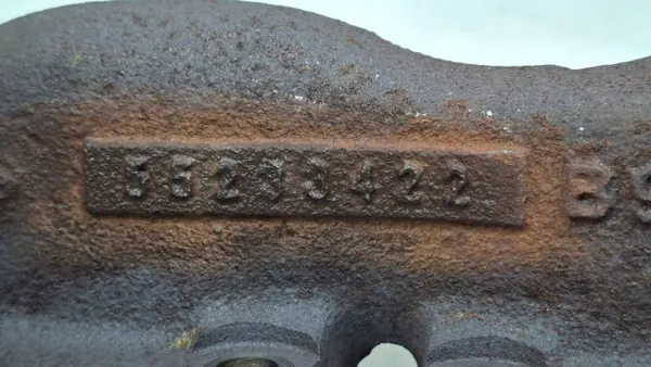 Fiat 500X Avgasgrenrör OEM 55233422 - Begagnad image 6