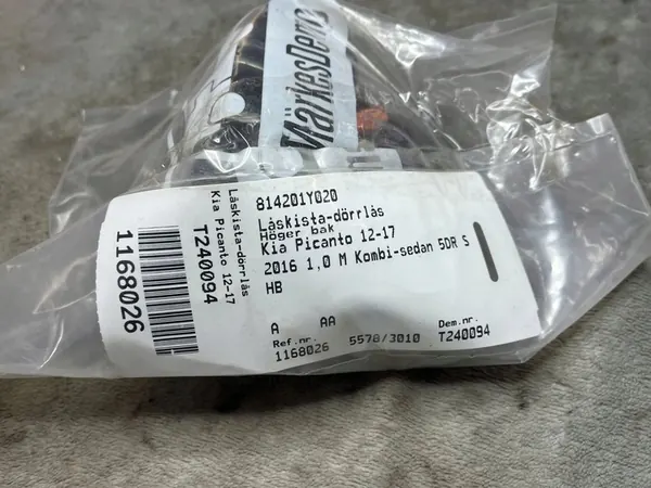 KIA PICANTO DEURSLUITING LINKER ACHTER 814201Y020 image 4