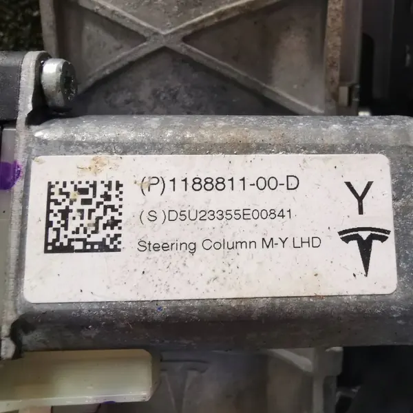 Tesla Model Y Ohjauspylväs OEM 1188811-00-D image 6