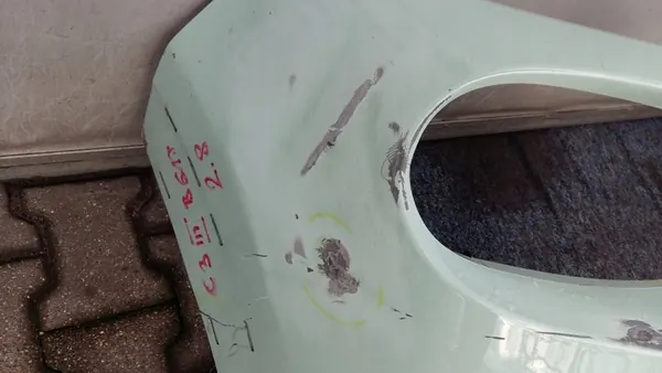 Rivestimento paraurti anteriore Citroen C3 III image 4