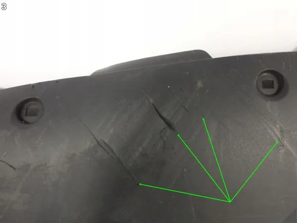 Tesla OEM 67499176 Etupuskurin peitelaatta image 4