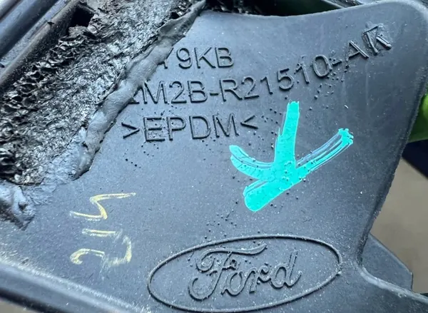 Ford S-MAX MK2 deurafdichting rechts voor chromen OEM image 6