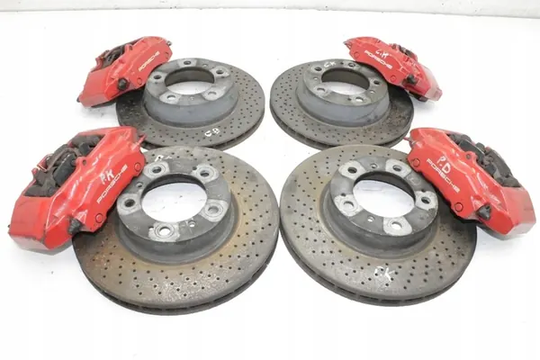 Remklauw en schijfset PORSCHE BOXSTER (987) 3.2L OEM image 3