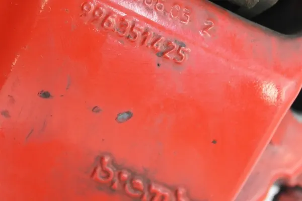 Remklauw en schijfset PORSCHE BOXSTER (987) 3.2L OEM image 8