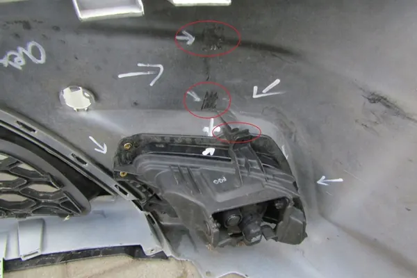 Paraurti anteriore KIA Rio II 2 Lift 09-11 OEM 86511-1G600 image 8