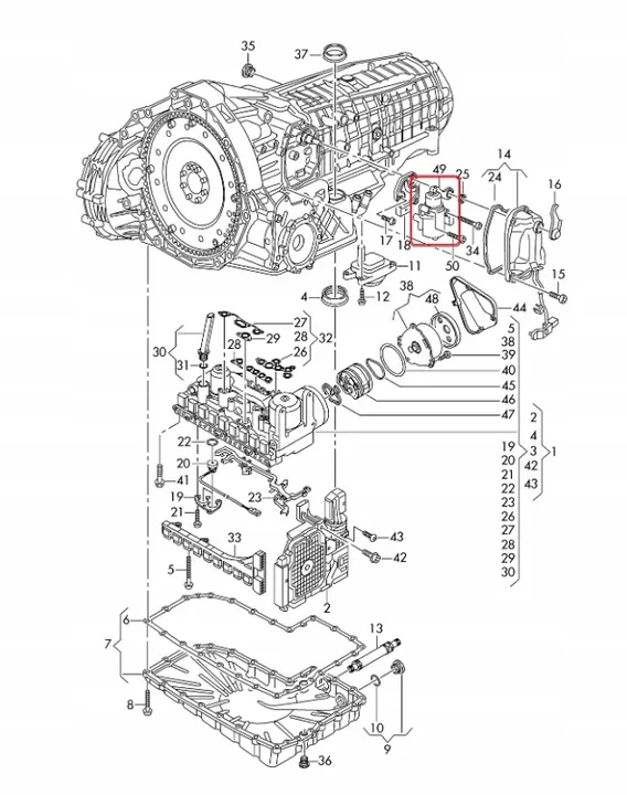 Bloc de Contrôle Sélecteur Hydraulique 0CK DL382 S-tronic image 7