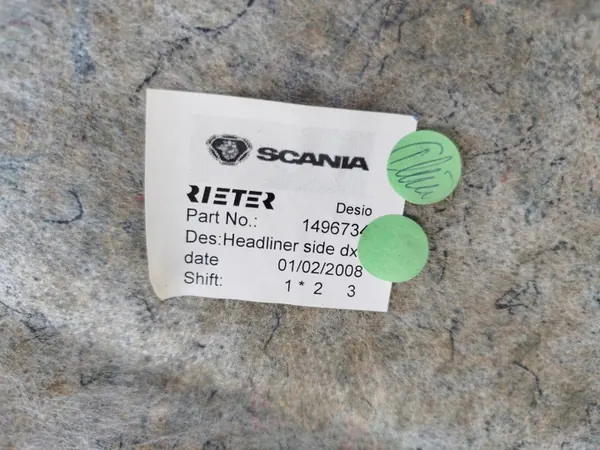OEM 1496734 Dachverkleidung Rechts Scania Highline image 5