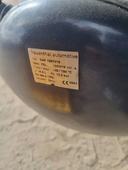 Réservoir d'air 36L DAF XF 106, CF Euro 6 1901818 image 4