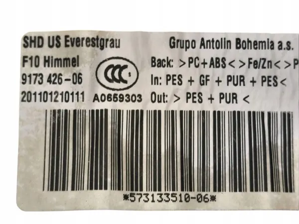 Tak BMW 5-serie F10 F11 OEM 573133510 image 6