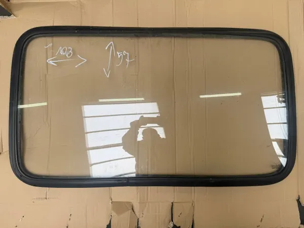 OEM SZYBA KAROSERYJNA OKNO KAMPER KEMPING 103 X 57 image 2