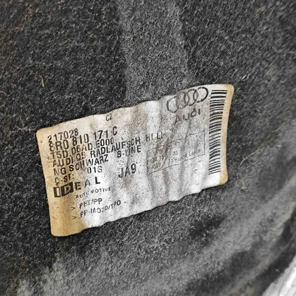 Vänster Bakre Hjulhus AUDI Q5 (8R) 8R0810171C image 7