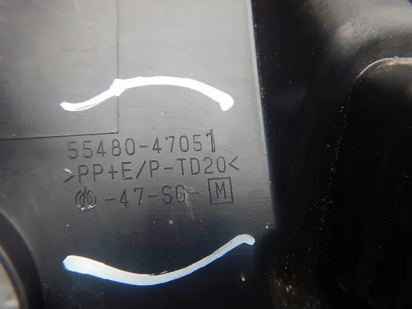Cobertura Painel Esquerdo Toyota Prius III/IV OEM 55480-47051 image 3