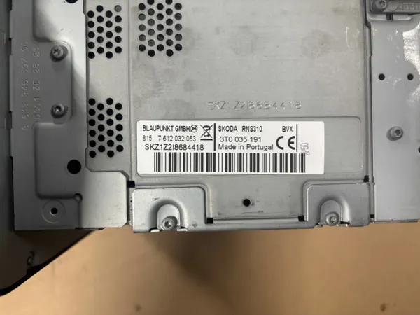 Skoda OEM 3T0035191A Radio Navigationsenhet image 5