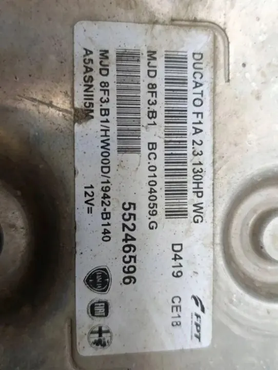 Ontstekingsset OEM 55246596 voor Fiat Ducato 2.3L Diesel image 6