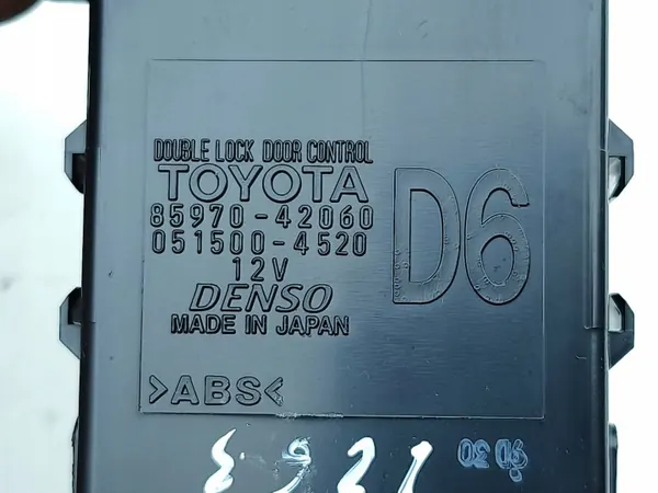 Toyota RAV4 XA50 2019 Centrale sluitmodule OEM 8597042060 image 6