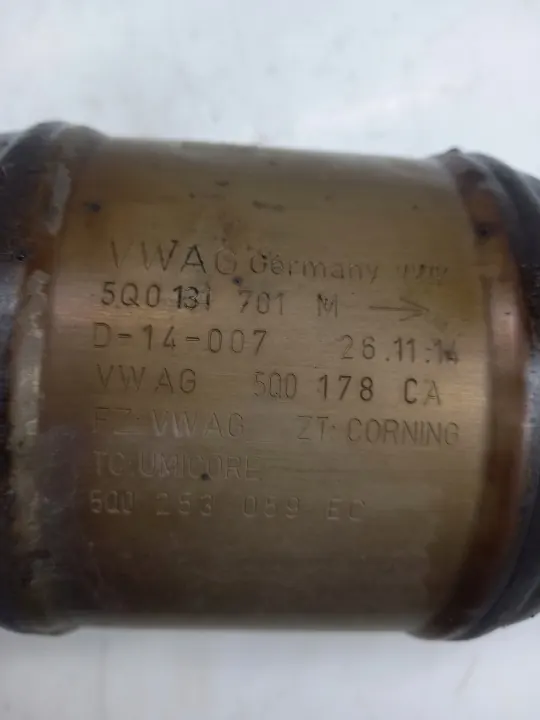 Catalizador DPF VW Audi 1.4 TFSI 5Q0131701M usado image 4