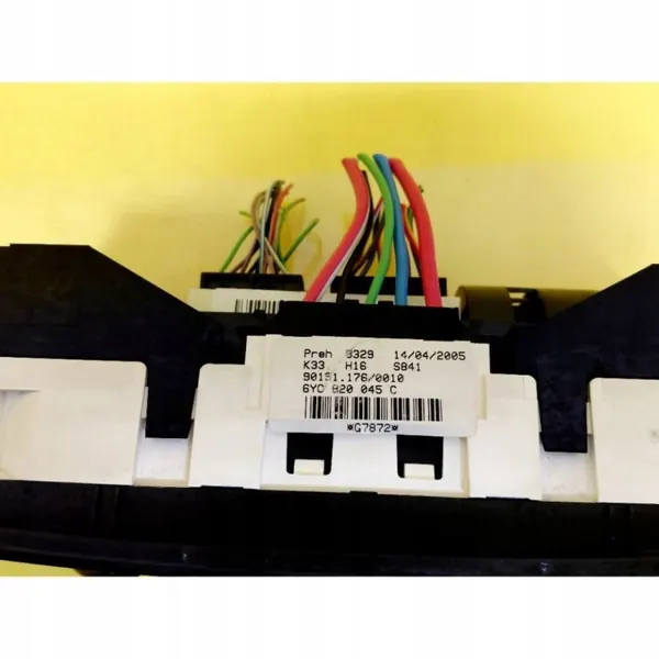 Panel climatizador Skoda Fabia MK1 6Y0820045C DRC115050 image 5