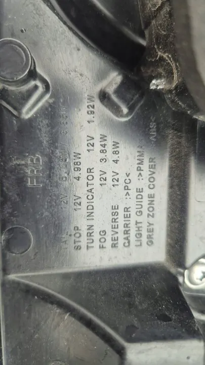 VW Touareg Achterlichten Set OEM 760946307E image 5
