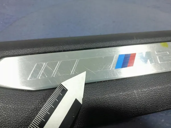 BMW OEM 7489947 Couvre-Marche Avant Gauche & Droit image 3