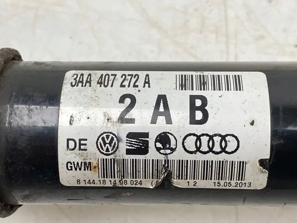 VW PASSAT B7 CC Höger Halvaxel 3AA407272A image 7