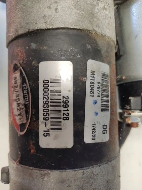 Motor de arranque Peugeot Citroen 2.0 HDI MITSUBISHI M1T80481 image 2