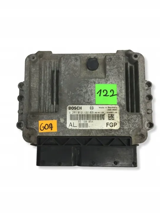 Motorstyrenhet Opel Astra III H OEM 0281012122 - 1.9 CDTI image 2