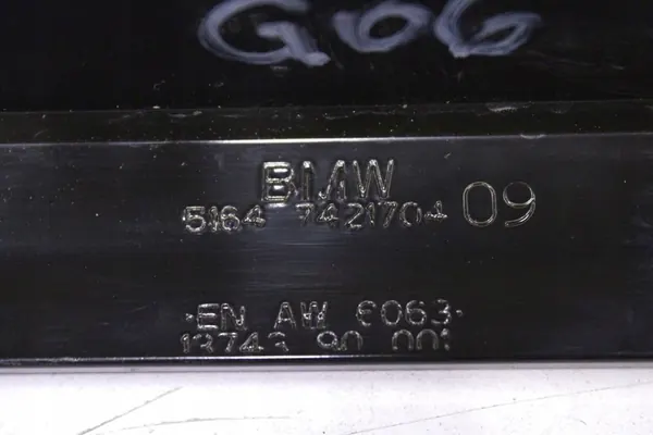 Suporte superior do feixe dianteiro BMW X5 G05 X6 G06 X7 G07 7421704 image 4